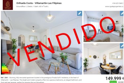 Apartment - Återförsäljning - Orihuela - Villamartín-Las Filipinas