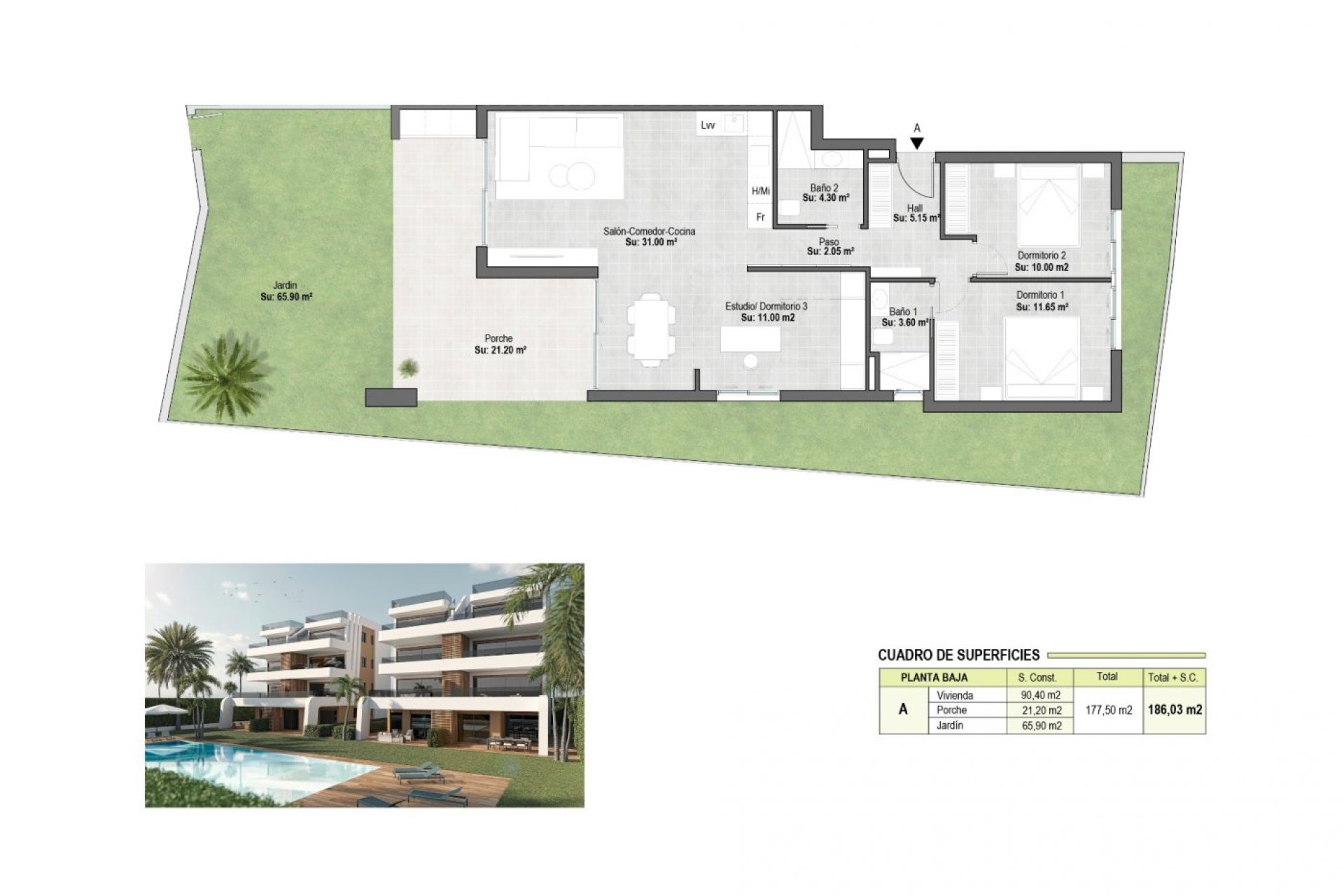 New Build - Apartment -
Alhama De Murcia - Condado De Alhama