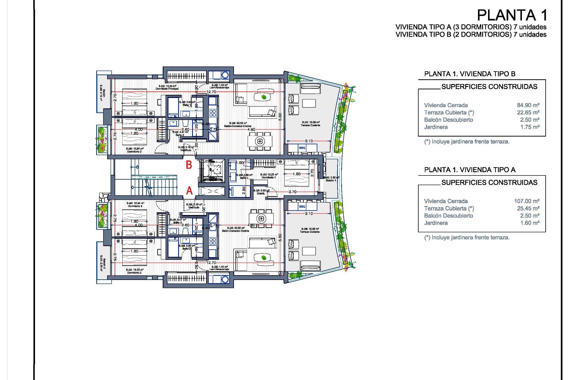 New Build - Apartment -
La Manga - La Manga Club