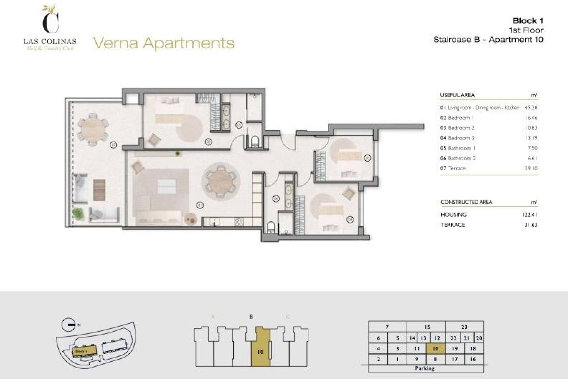 New Build - Apartment -
San Miguel - Las Colinas Golf