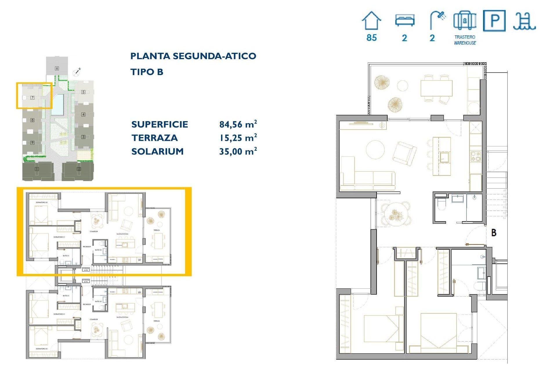 New Build - Apartment -
San Pedro del Pinatar - Pueblo