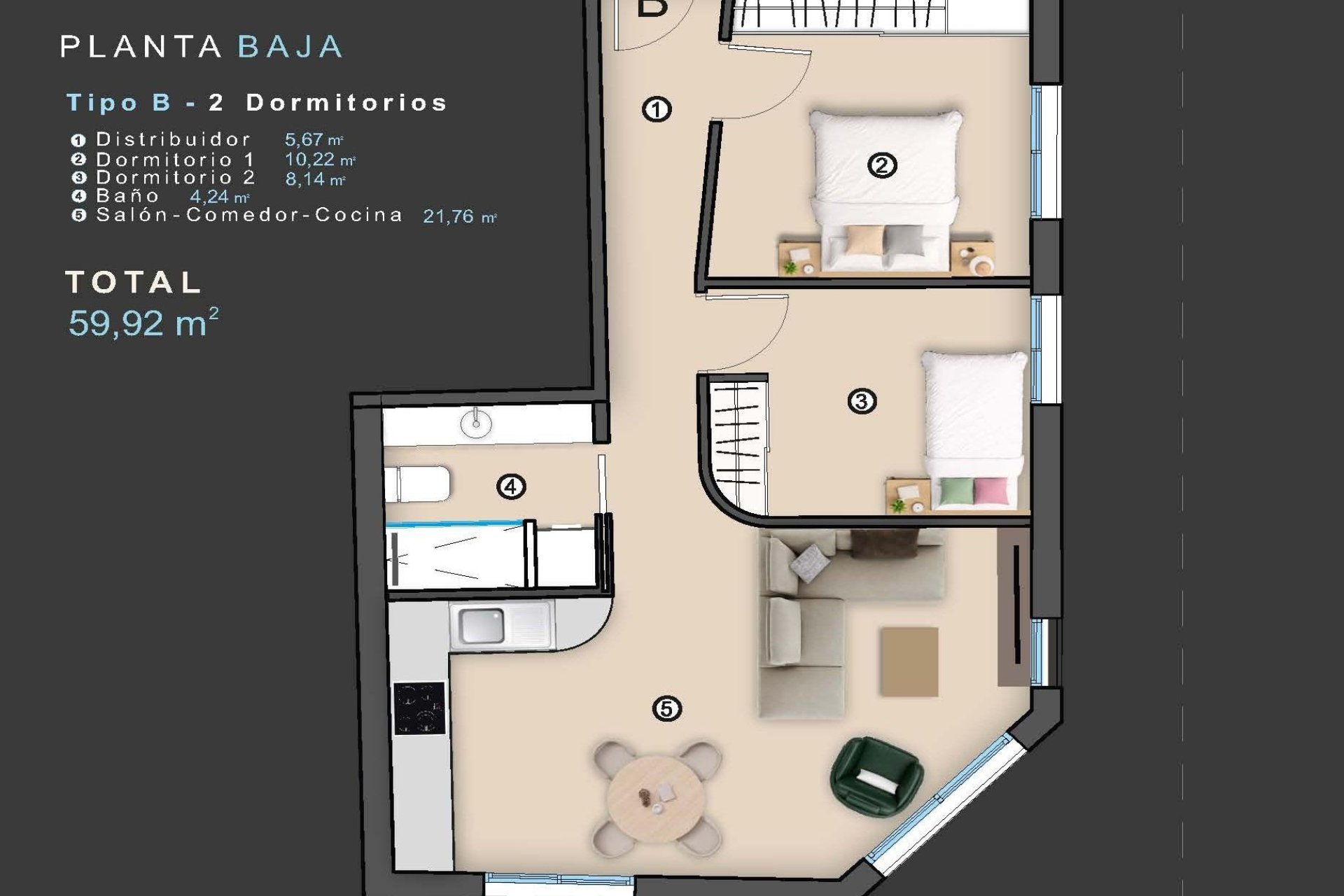 New Build - Apartment -
Torrevieja - Center