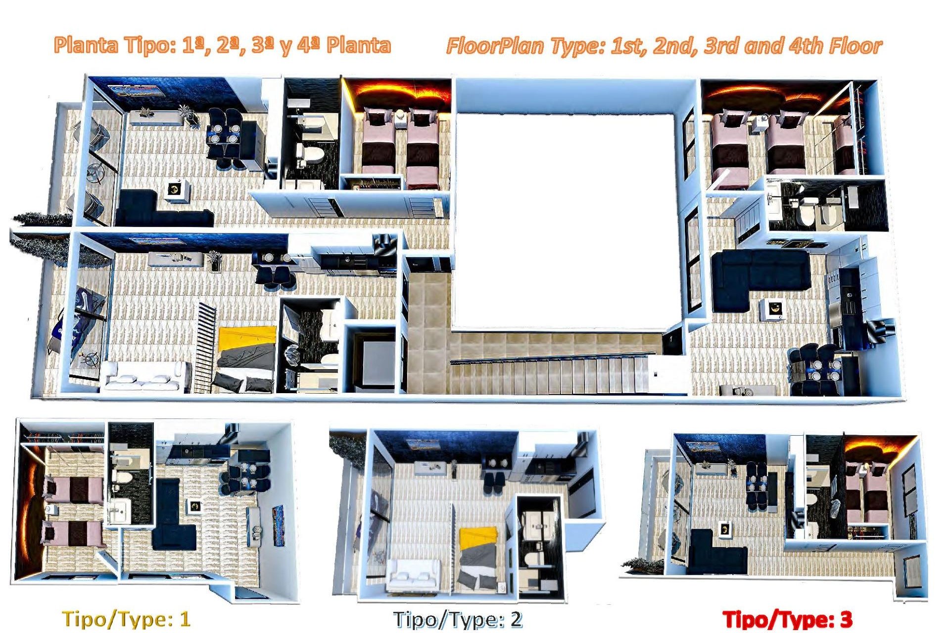 New Build - Apartment -
Torrevieja - Center