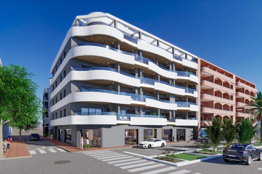 New Build - Apartment -
Torrevieja - Habaneras