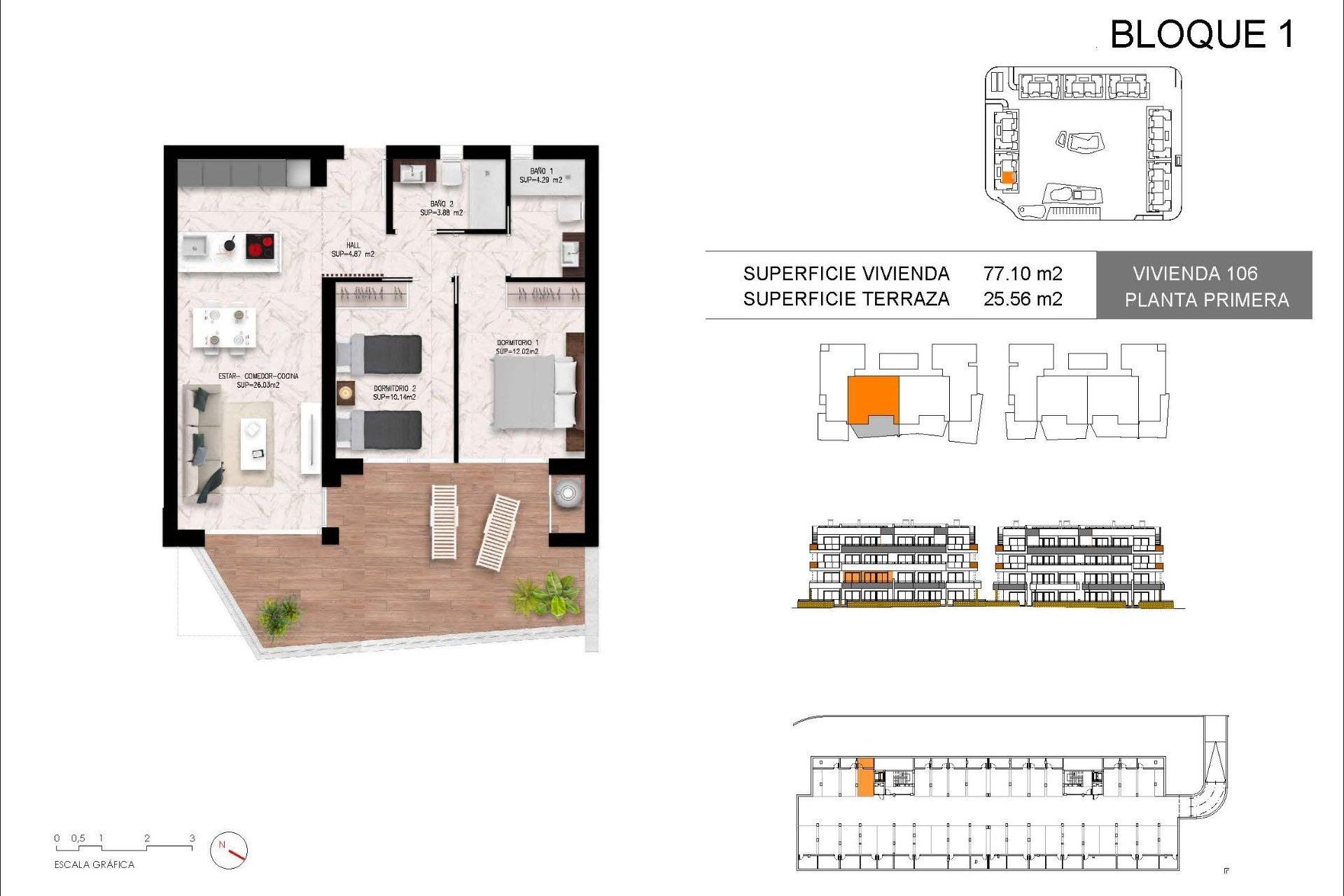 New Build - Apartment -
Torrevieja - La siesta