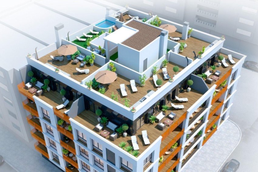 New Build - Apartment -
Torrevieja - Parque de las Naciones