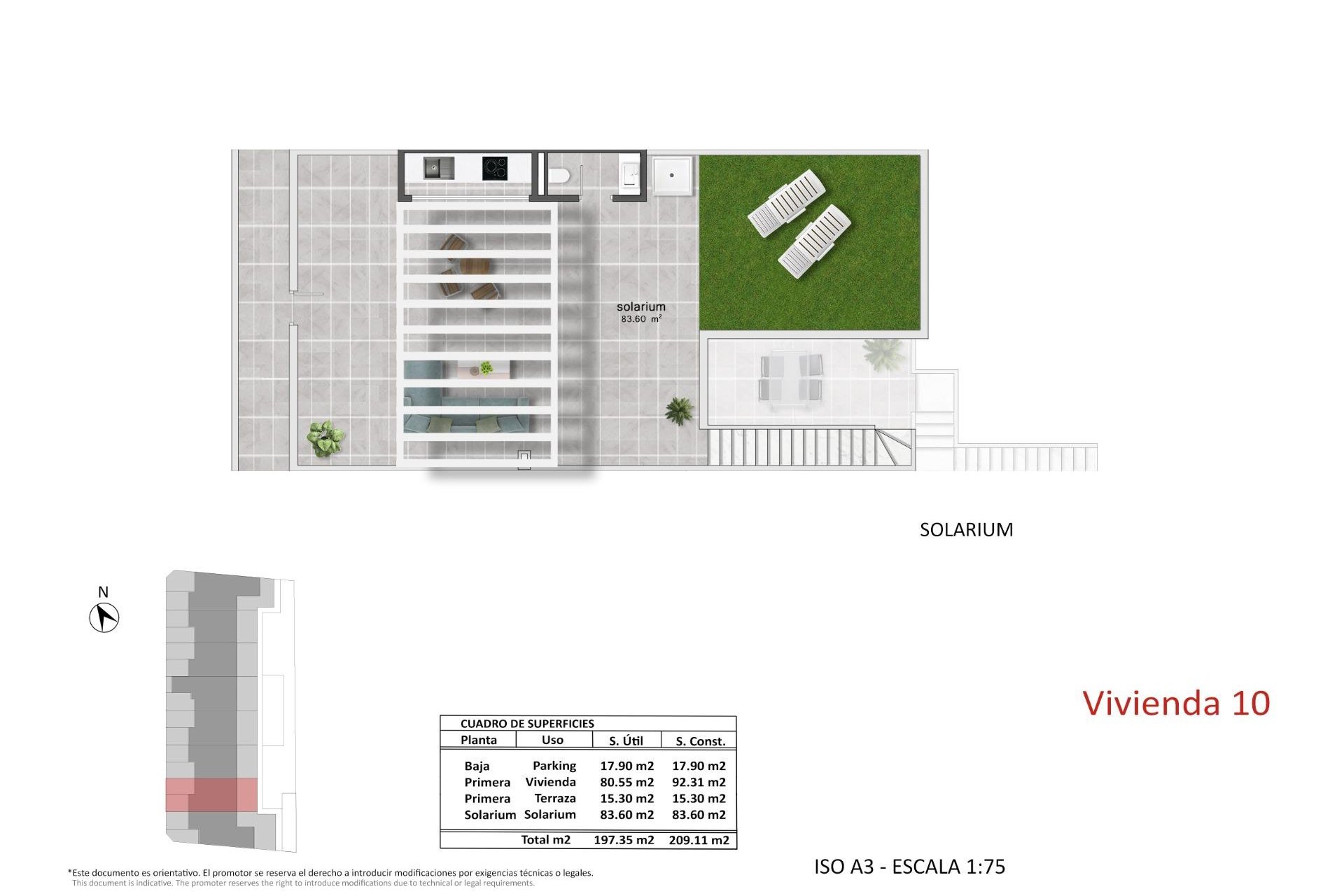 New Build - Bungalow -
Pilar de la Horadada - pueblo