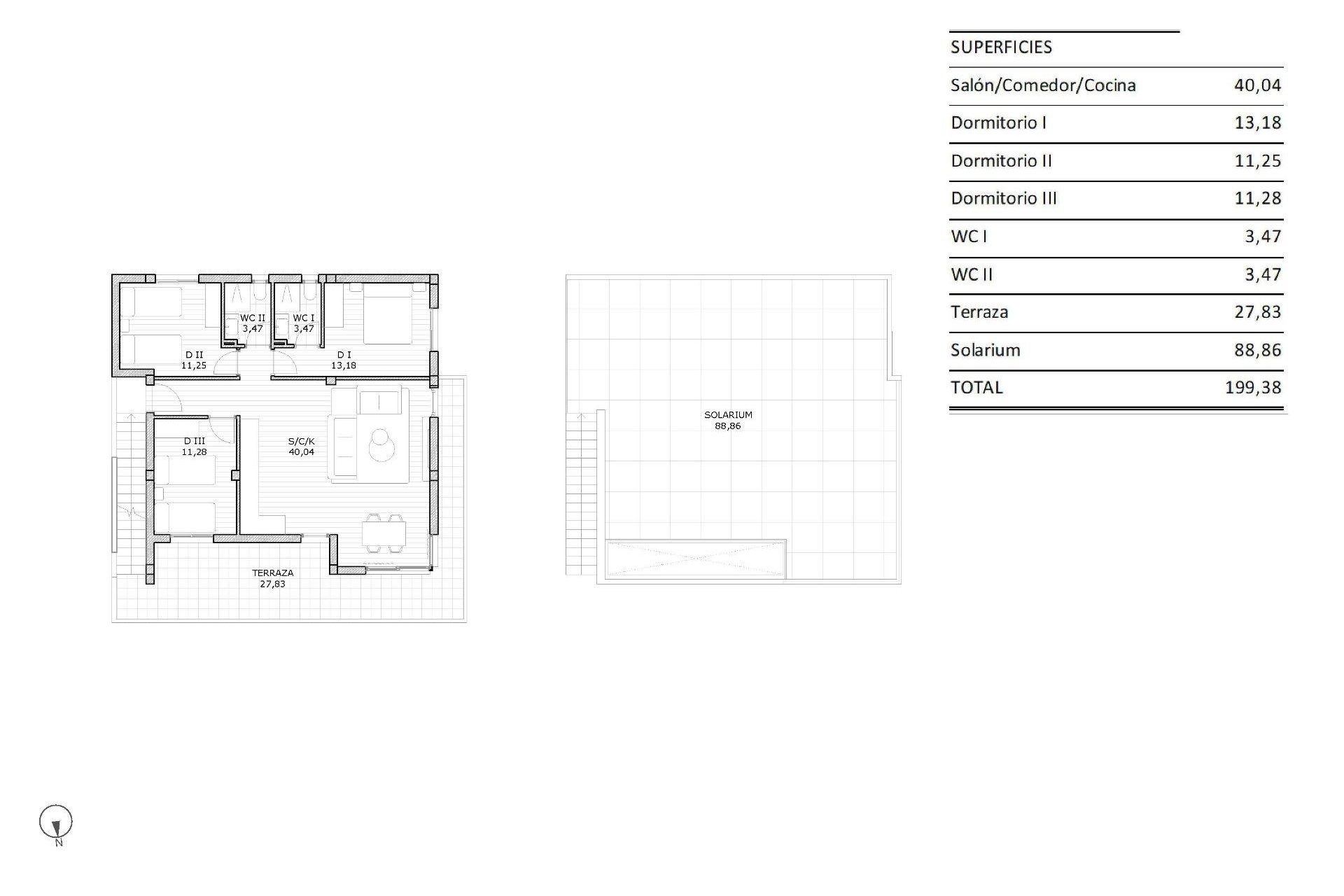 New Build - Bungalow -
San Miguel - Pueblo