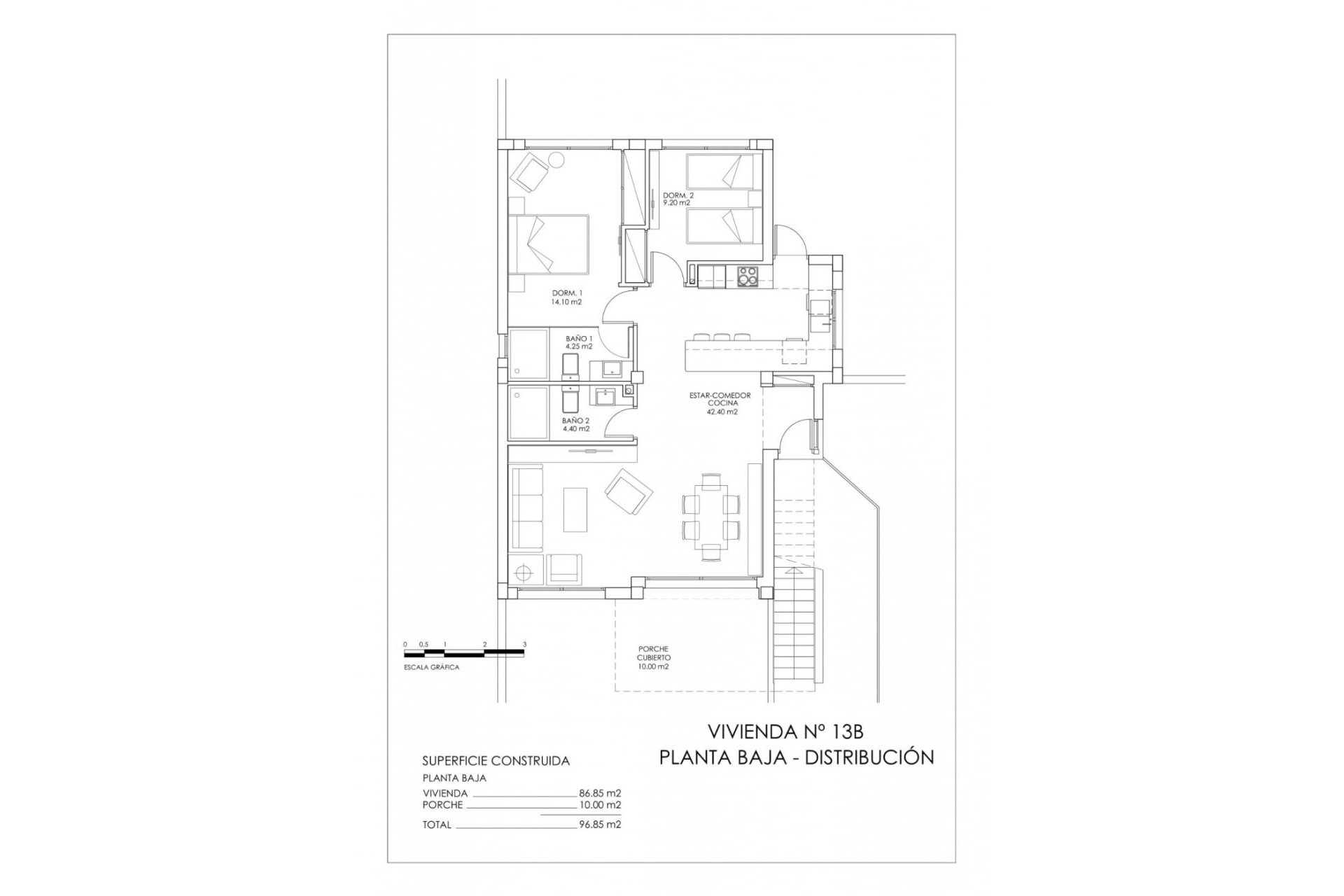 New Build - Bungalow -
San Miguel - VistaBella Golf