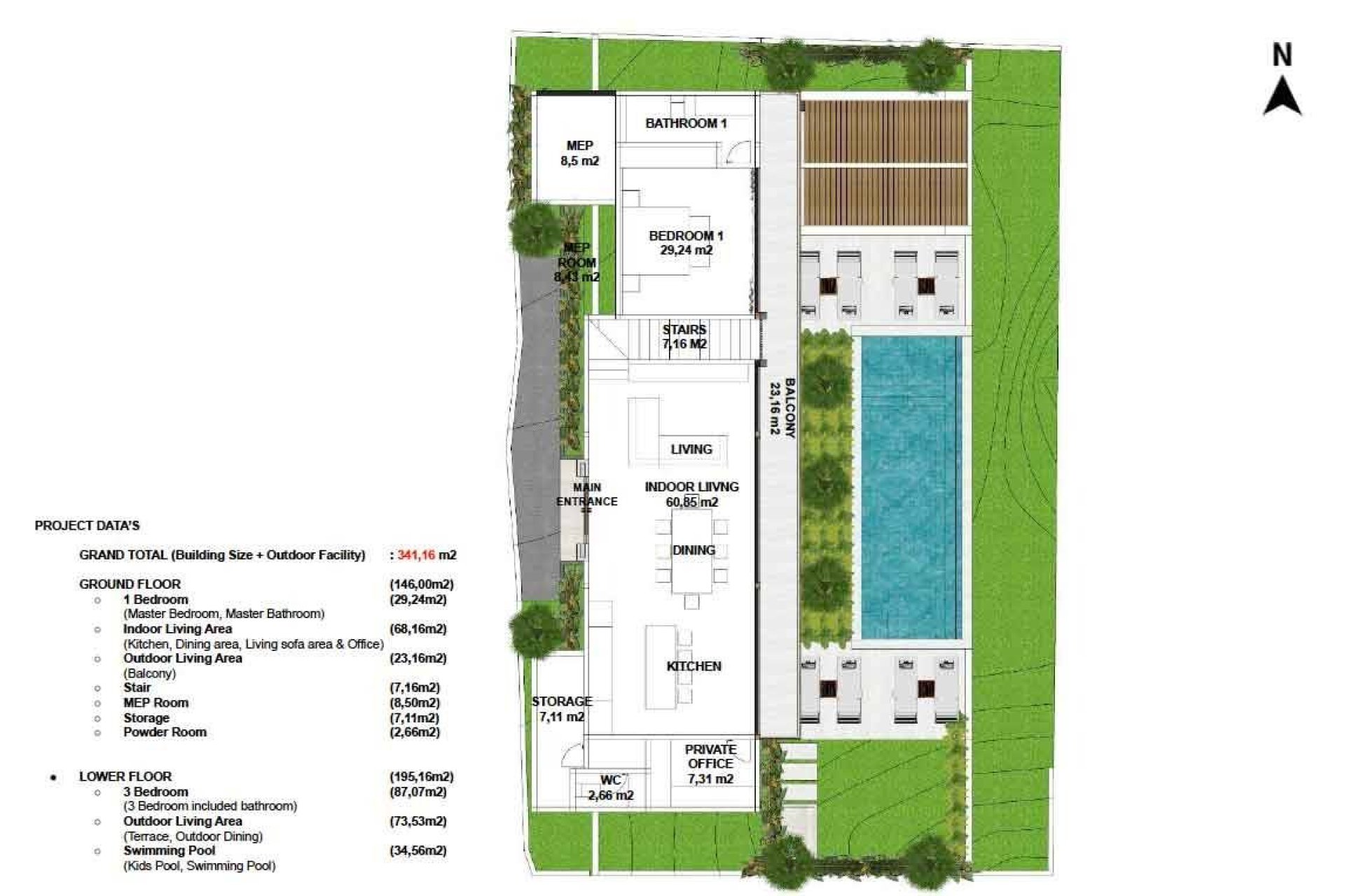 New Build - Detached villa -
Bali - Tabanan