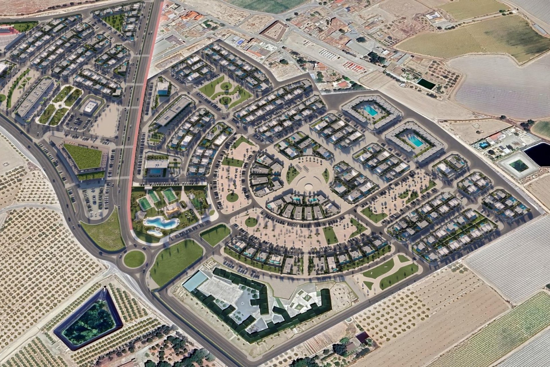 New Build - Quad House -
Torre - Pacheco - El Alba