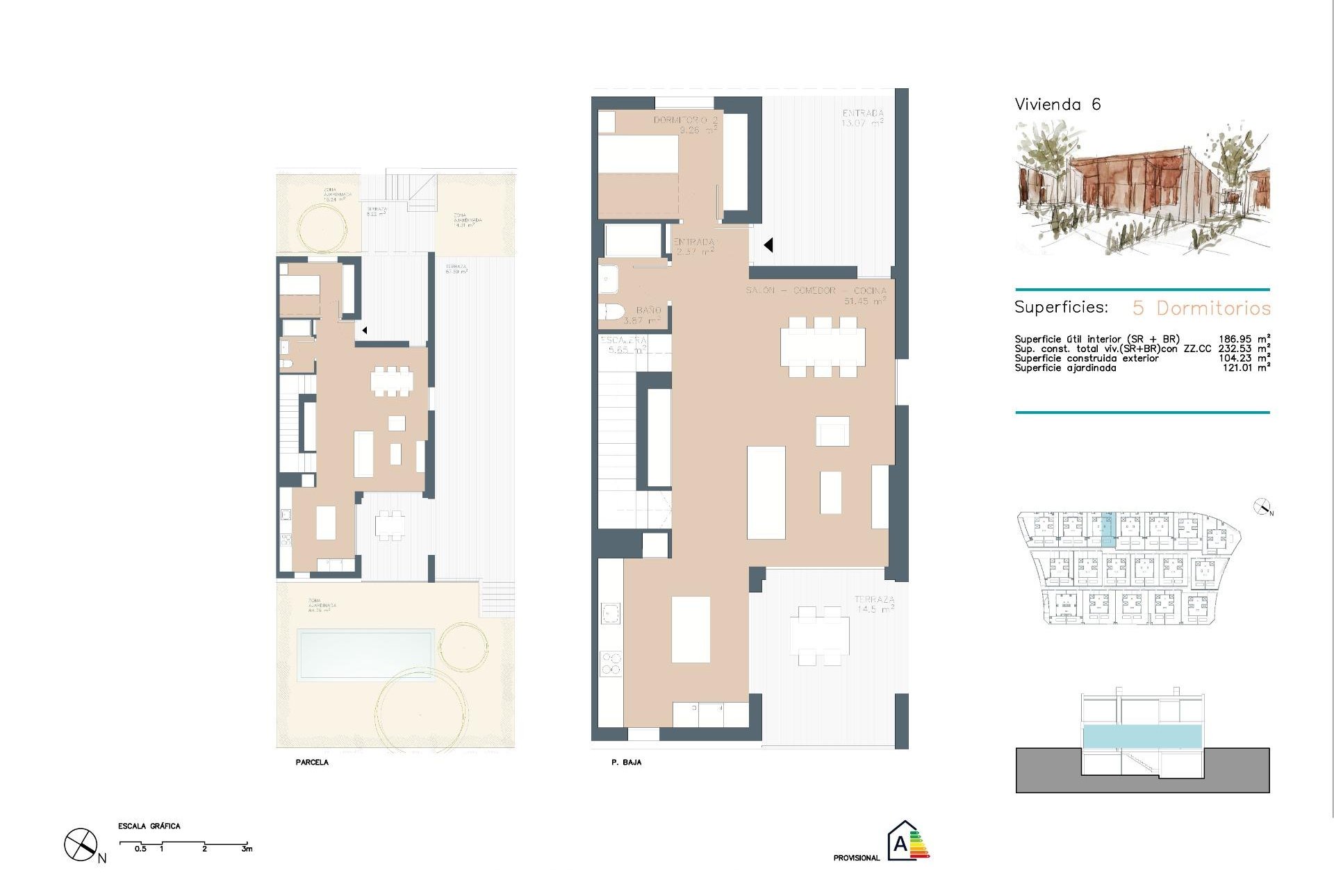 New Build - Semi detached -
Godella - Campolivar