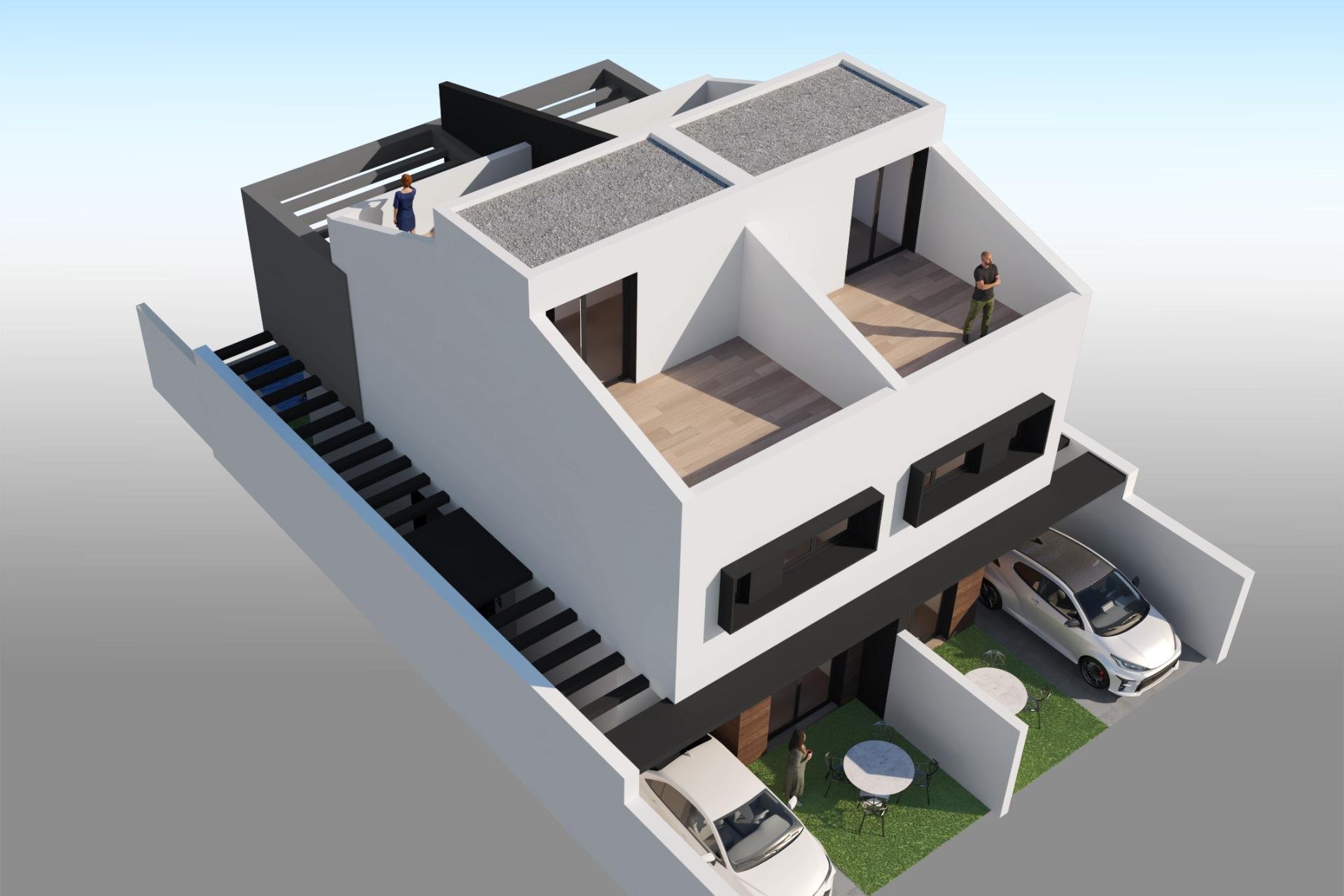 New Build - Semi detached -
San Javier - Santiago De La Ribera