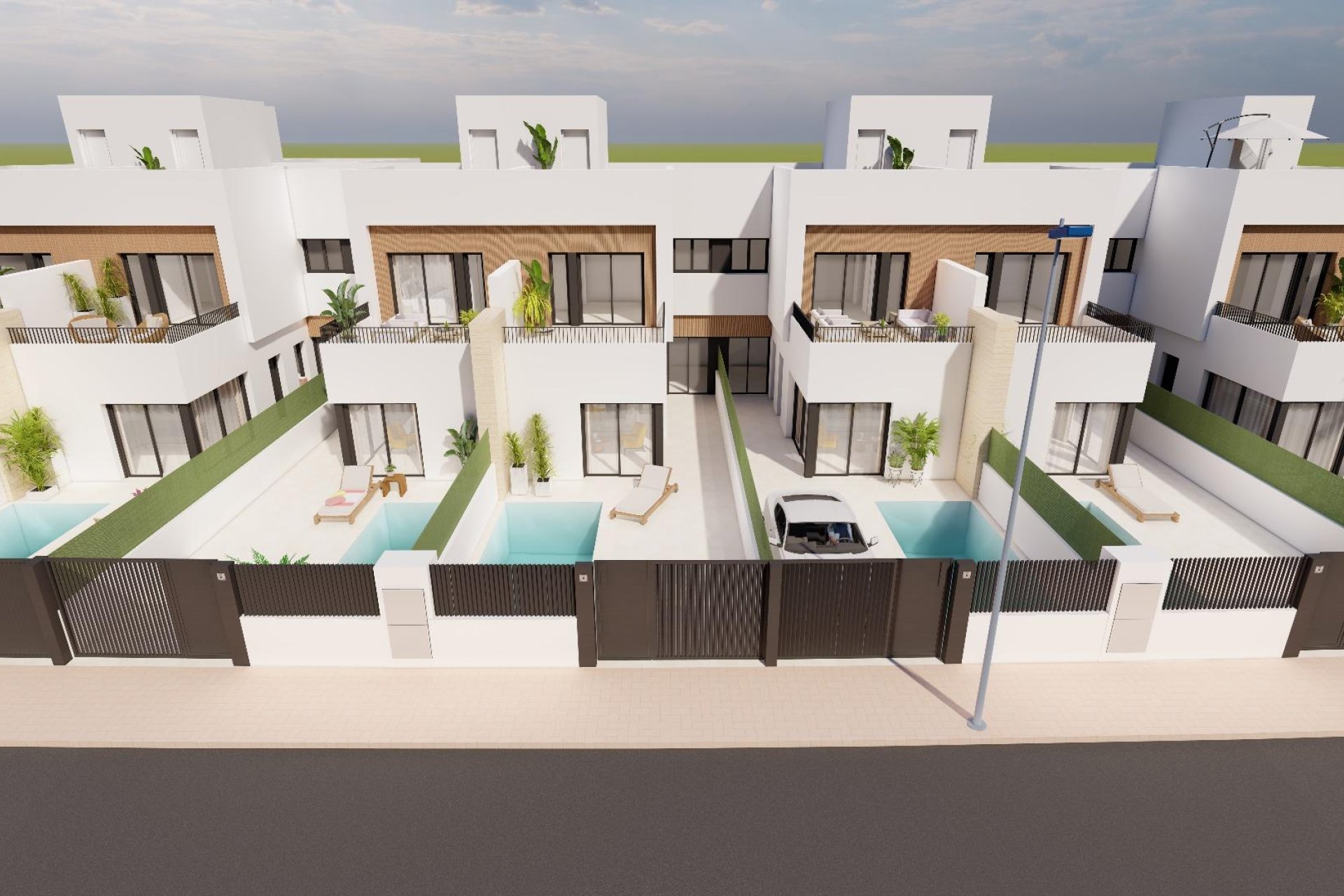 New Build - Semi detached -
Santiago de la Ribera