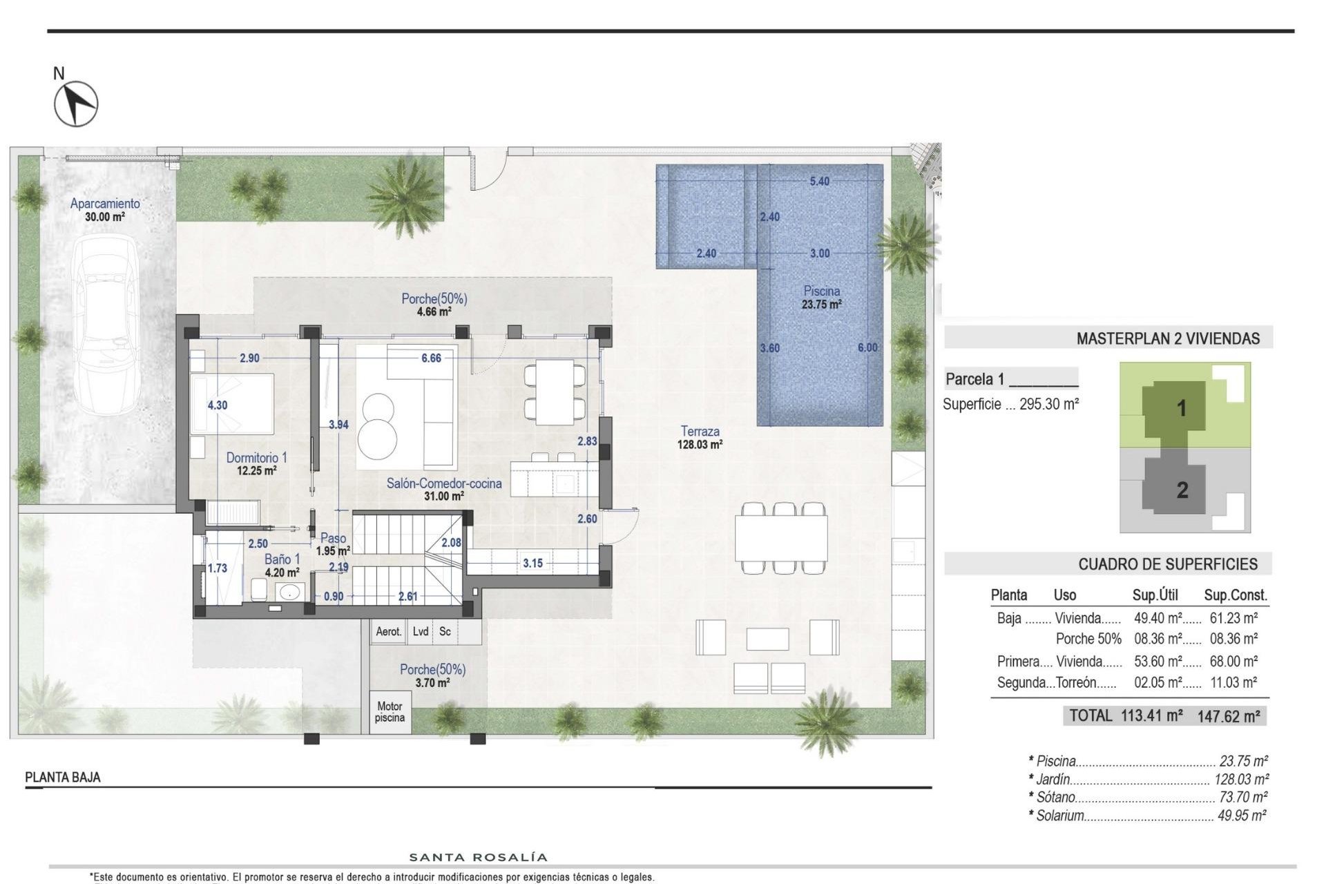 New Build - Semi detached -
Torre - Pacheco - Santa Rosalía