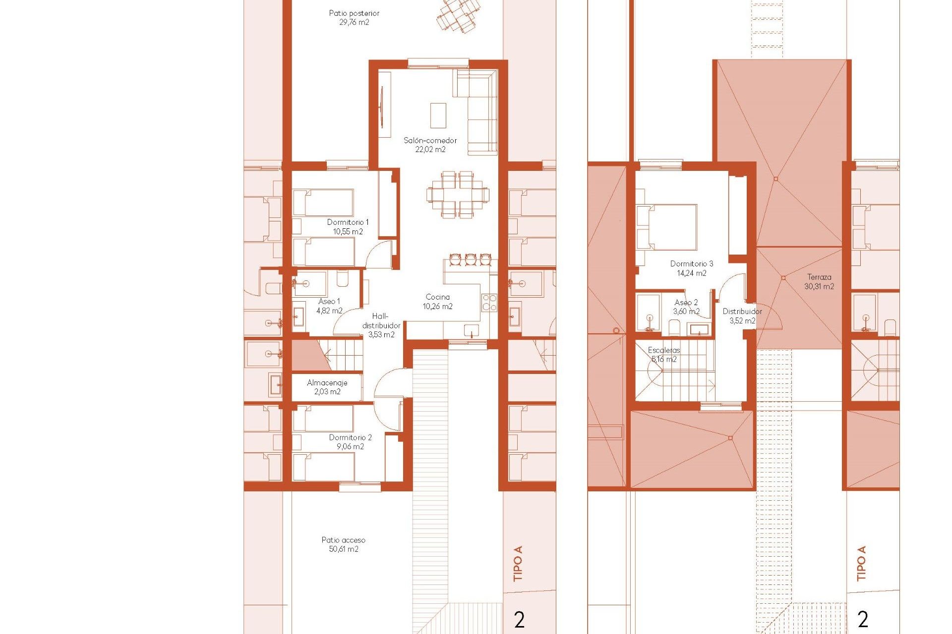 New Build - Townhouse -
Banos y Mendigo - Altaona Golf And Country Village