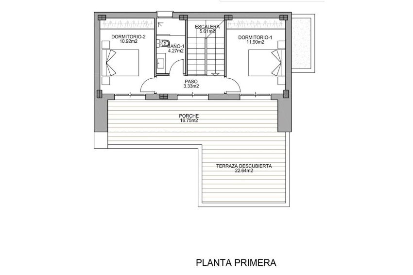 New Build - Villa -
Benijofar - Polideportivo