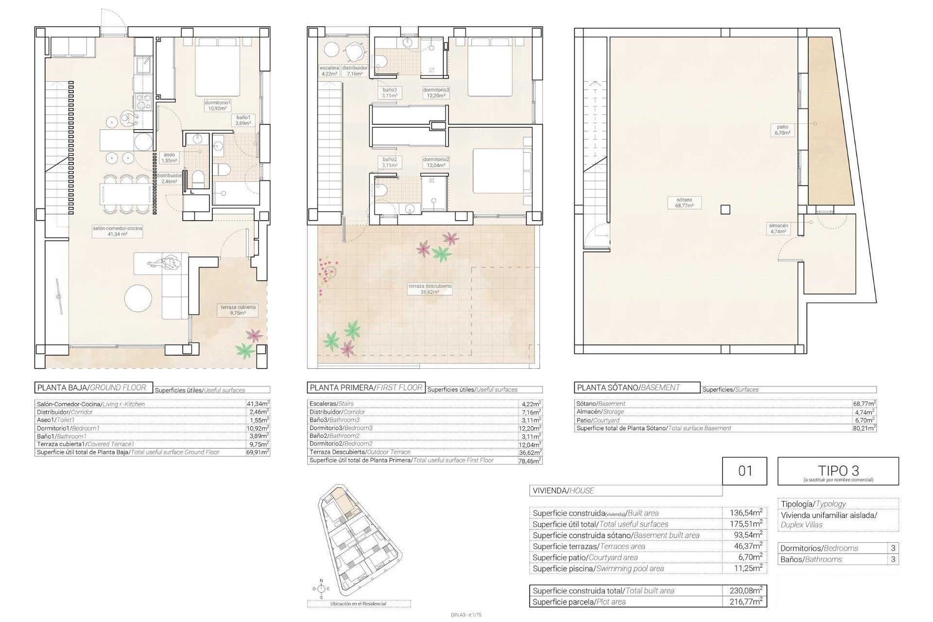 New Build - Villa -
Hondón de las Nieves - Center