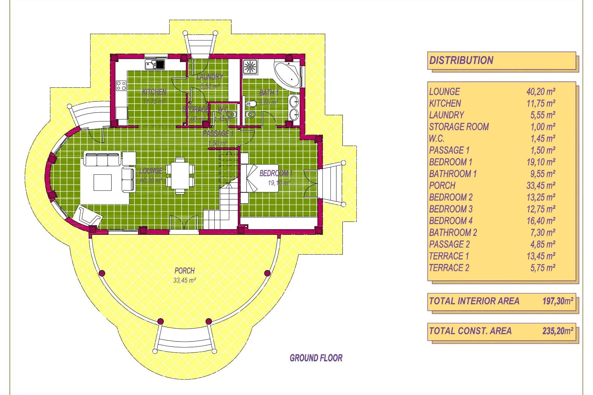 New Build - Villa -
Pinoso - Campo