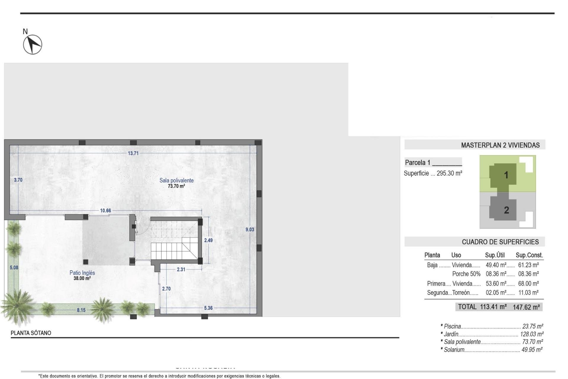 New Build - Villa -
Torre - Pacheco - Santa Rosalía