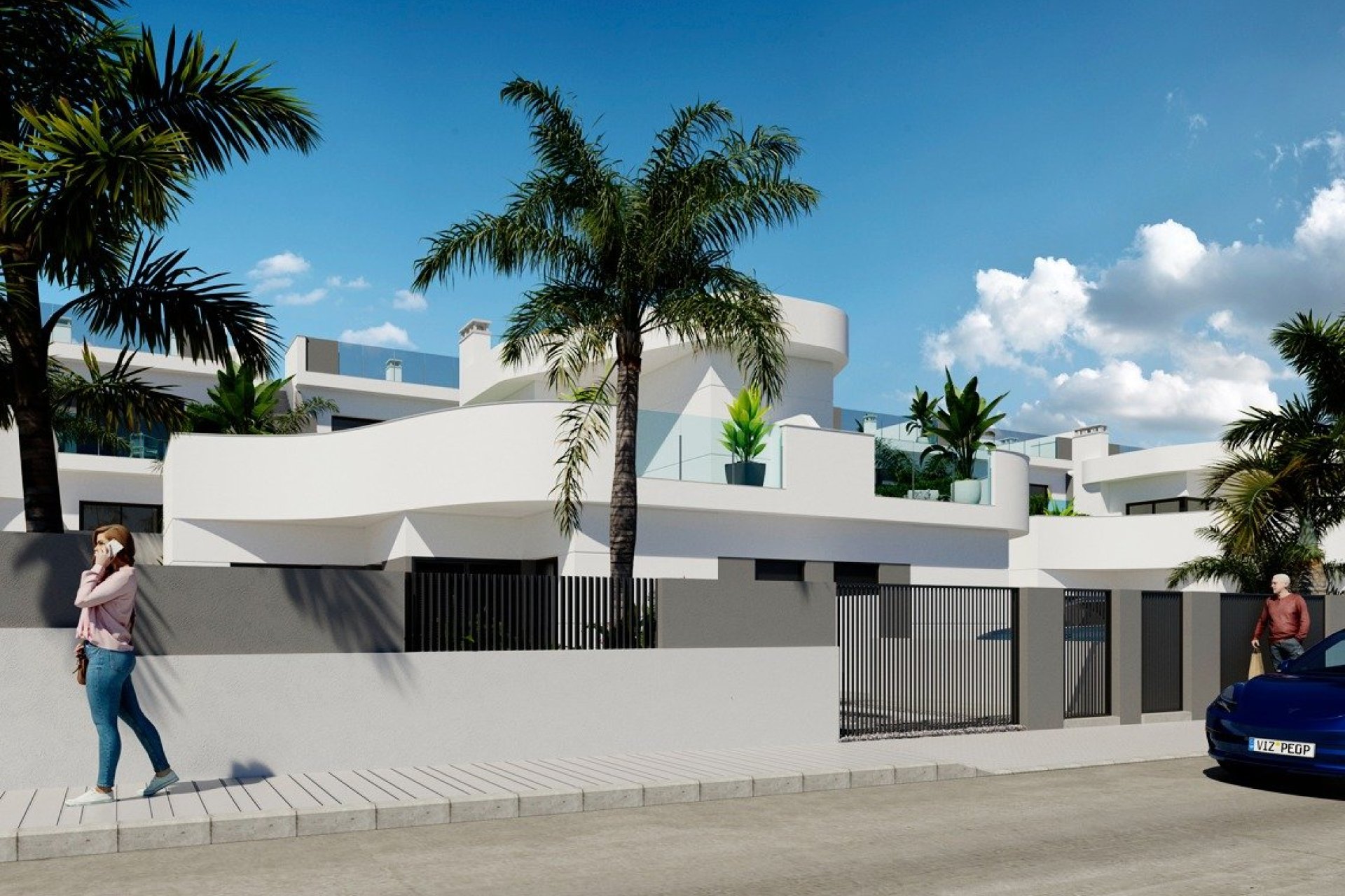 New Build - Villa -
Torrevieja - Lago jardin