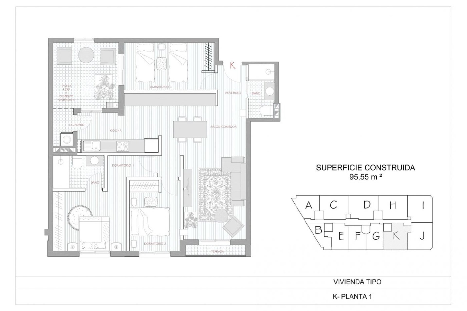 Nyproduktion - Apartment -
Alcantarilla - pueblo