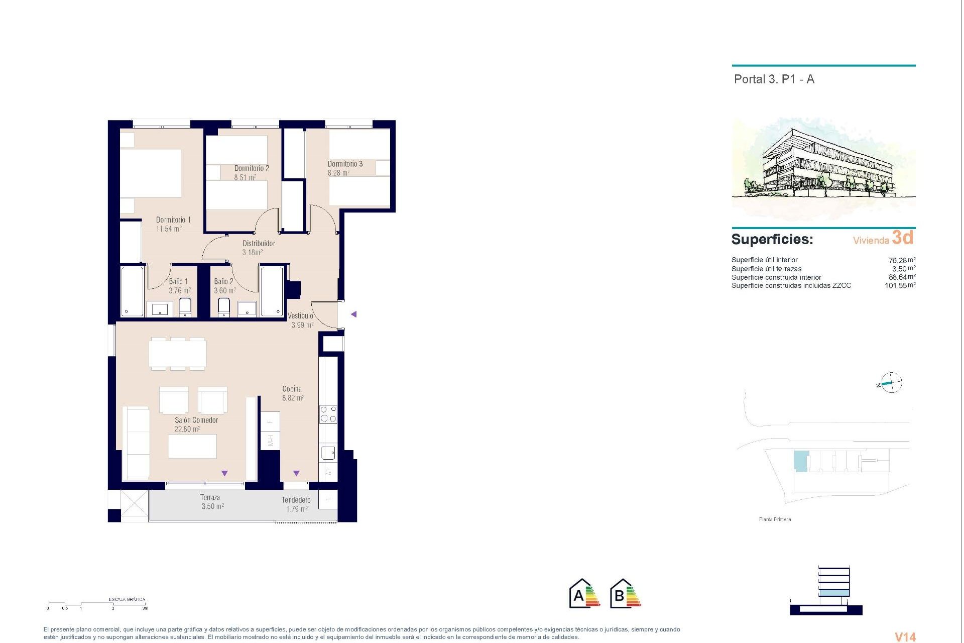 Nyproduktion - Apartment -
Alicante - San Agustín-PAU 2