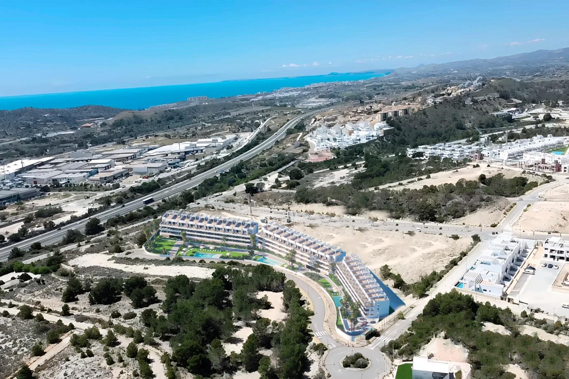 Nyproduktion - Apartment -
Finestrat - Balcón De Finestrat