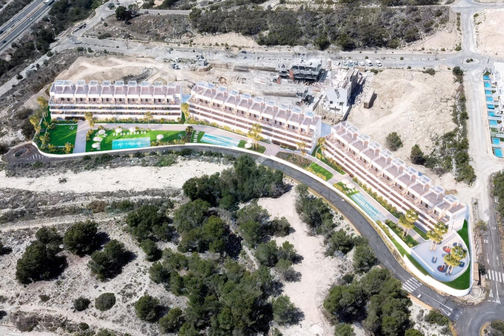Nyproduktion - Apartment -
Finestrat - Balcón De Finestrat