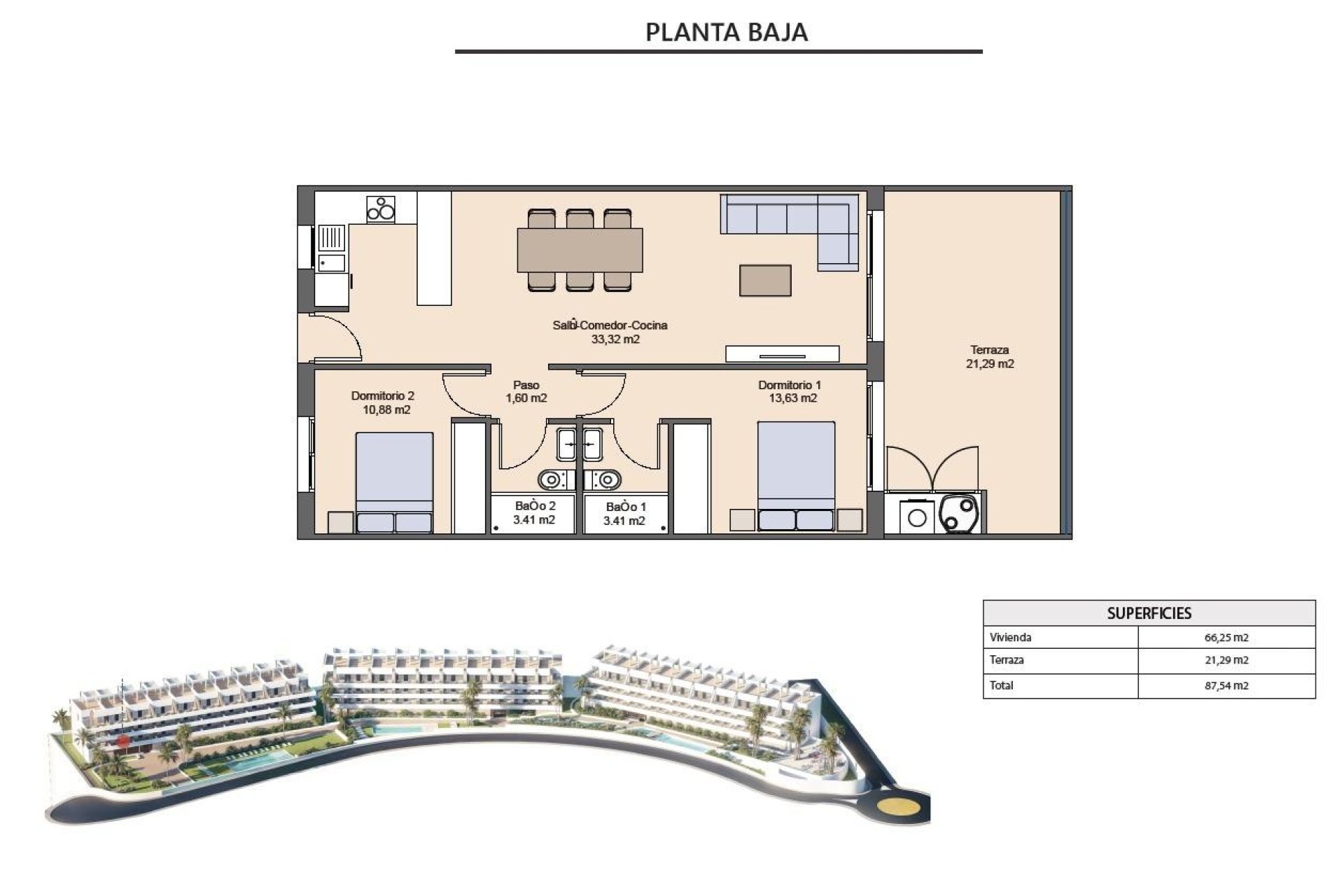 Nyproduktion - Apartment -
Finestrat - Balcón De Finestrat
