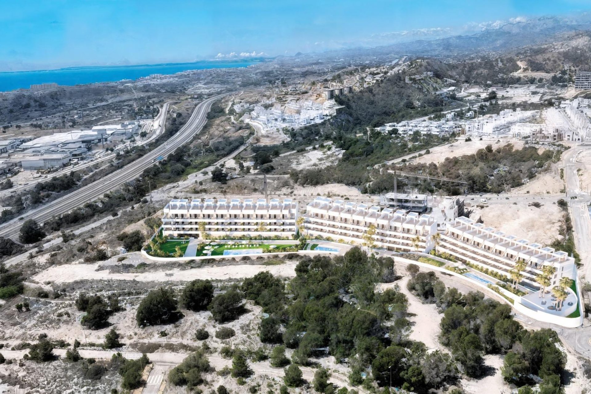 Nyproduktion - Apartment -
Finestrat - Balcón De Finestrat