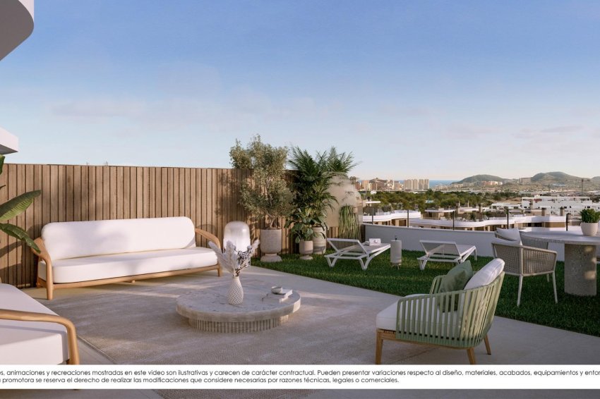 Nyproduktion - Apartment -
Finestrat - Campana Garden