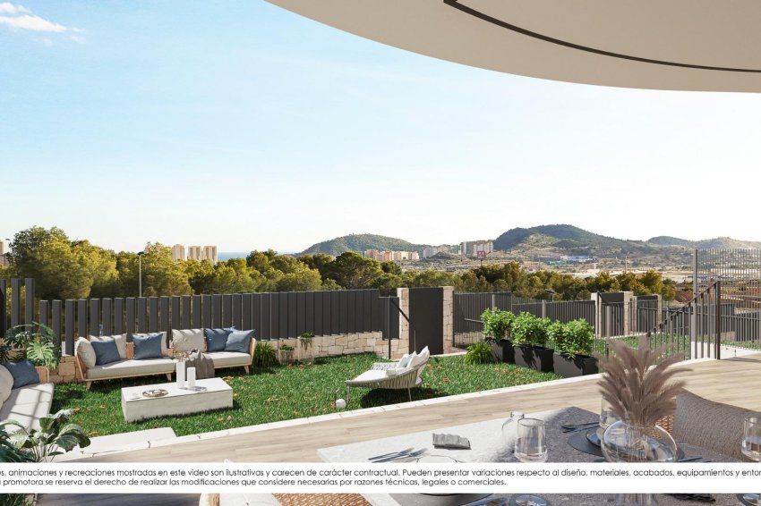 Nyproduktion - Apartment -
Finestrat - Campana Garden