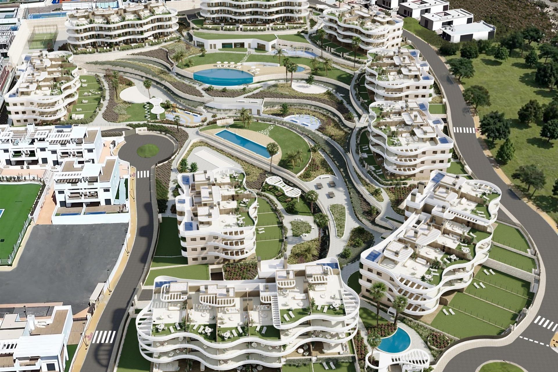 Nyproduktion - Apartment -
Finestrat - Campana Garden