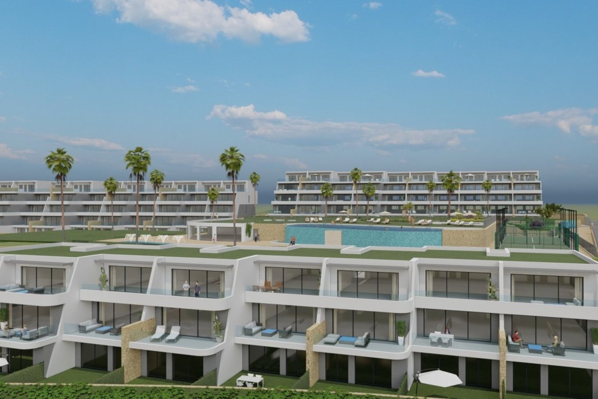 Nyproduktion - Apartment -
Finestrat - Camporrosso Village