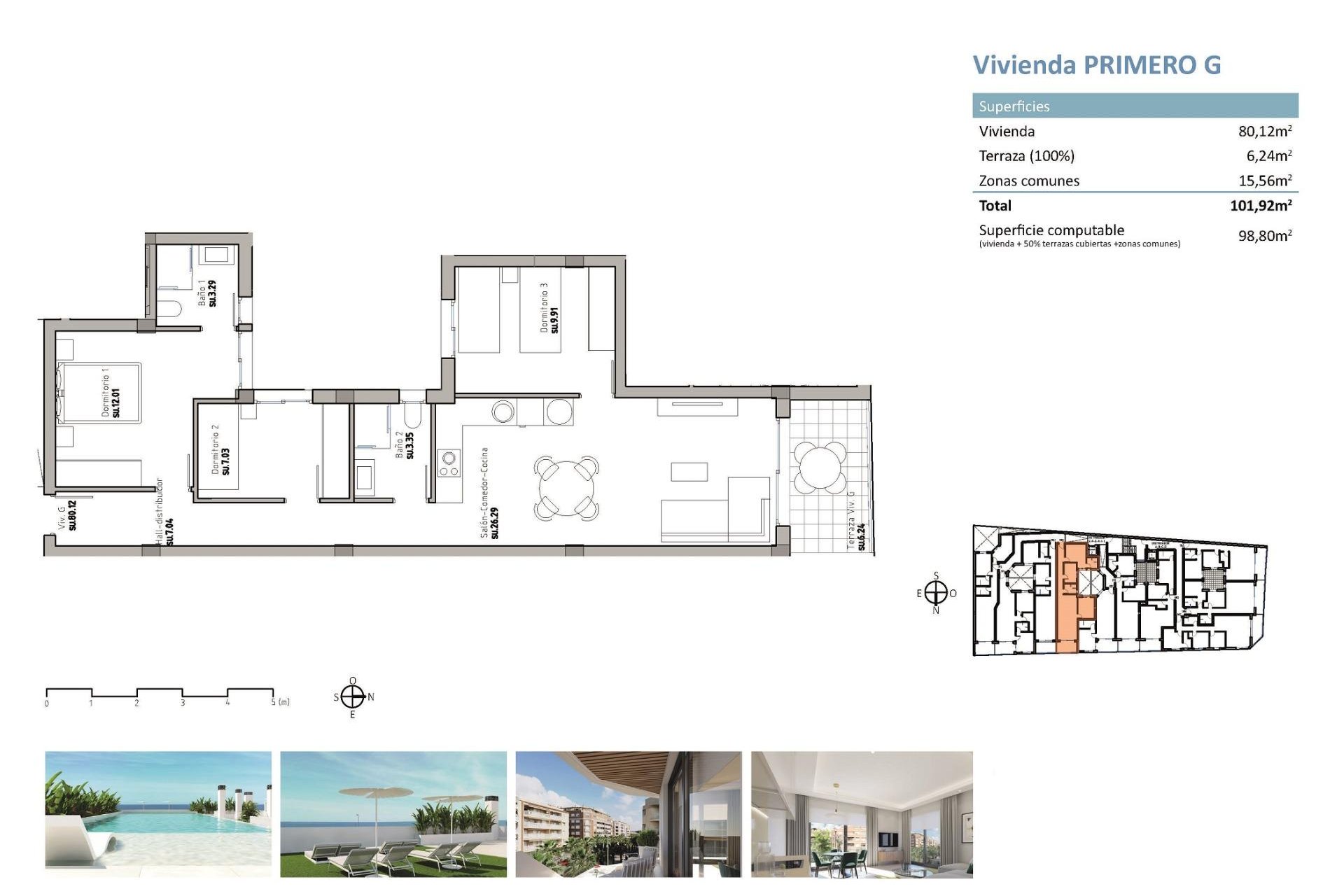 Nyproduktion - Apartment -
Guardamar del Segura - Pueblo