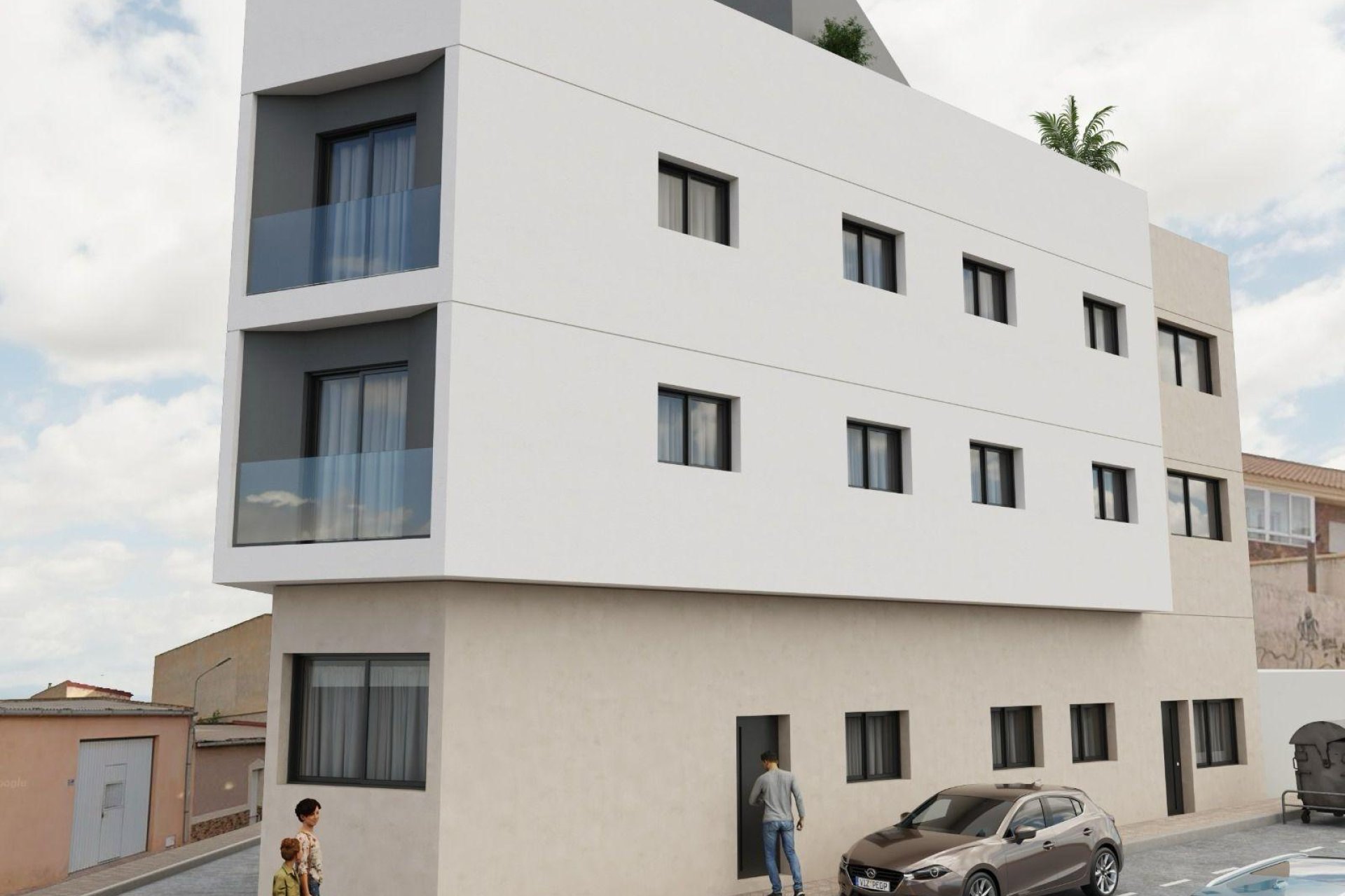 Nyproduktion - Apartment -
Mazarron - pueblo