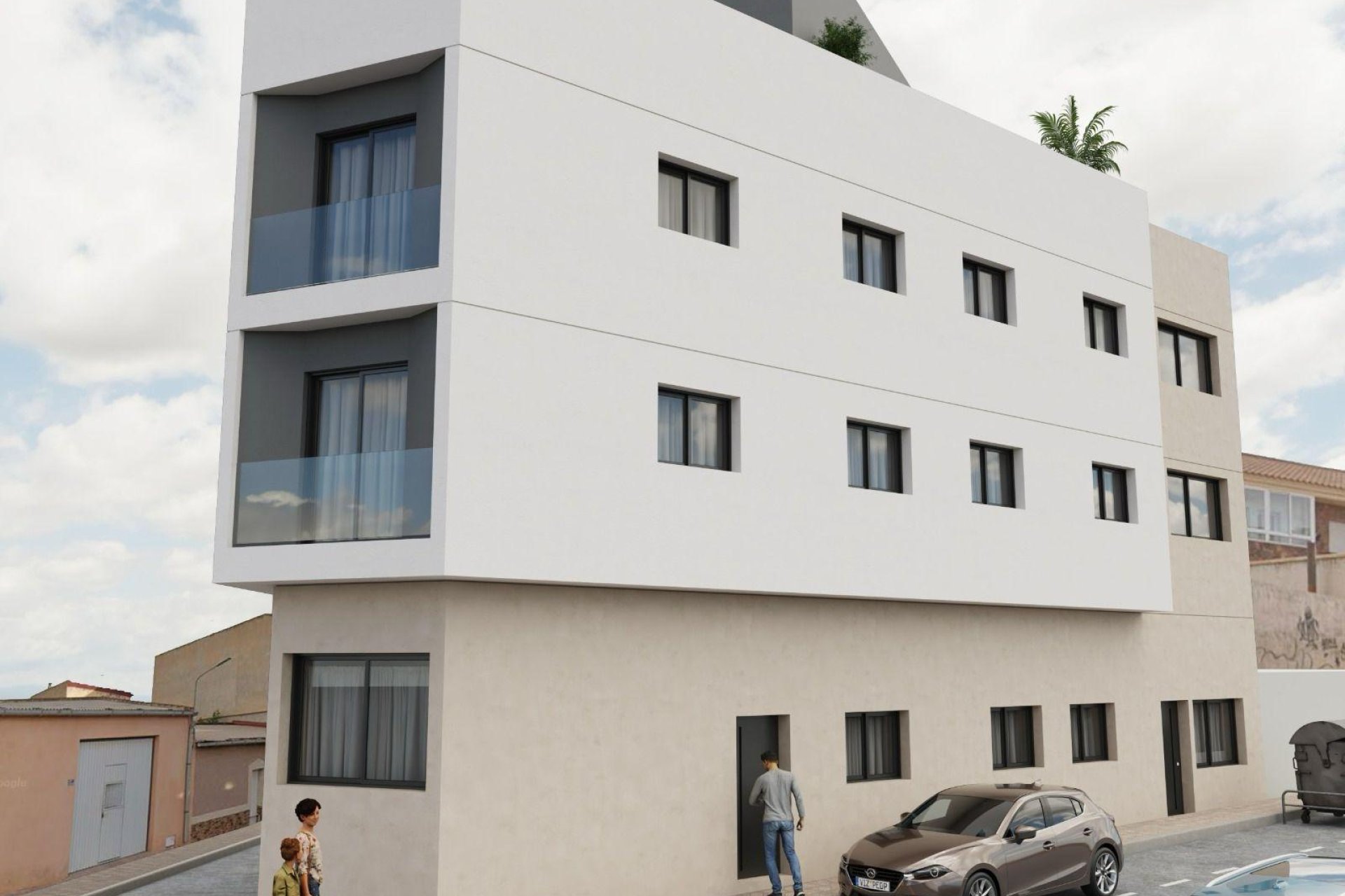 Nyproduktion - Apartment -
Mazarron - pueblo