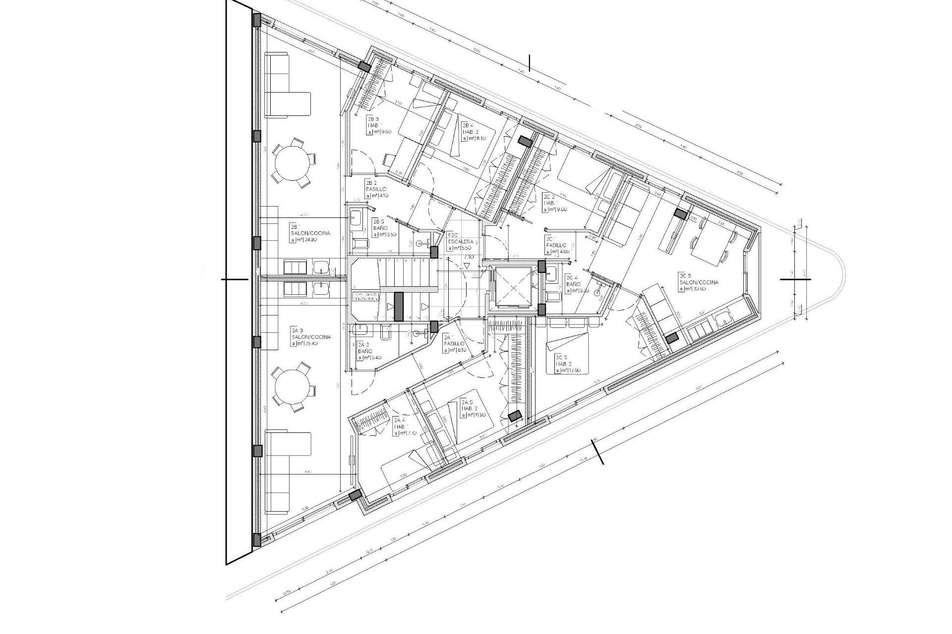Nyproduktion - Apartment -
Mazarron - pueblo