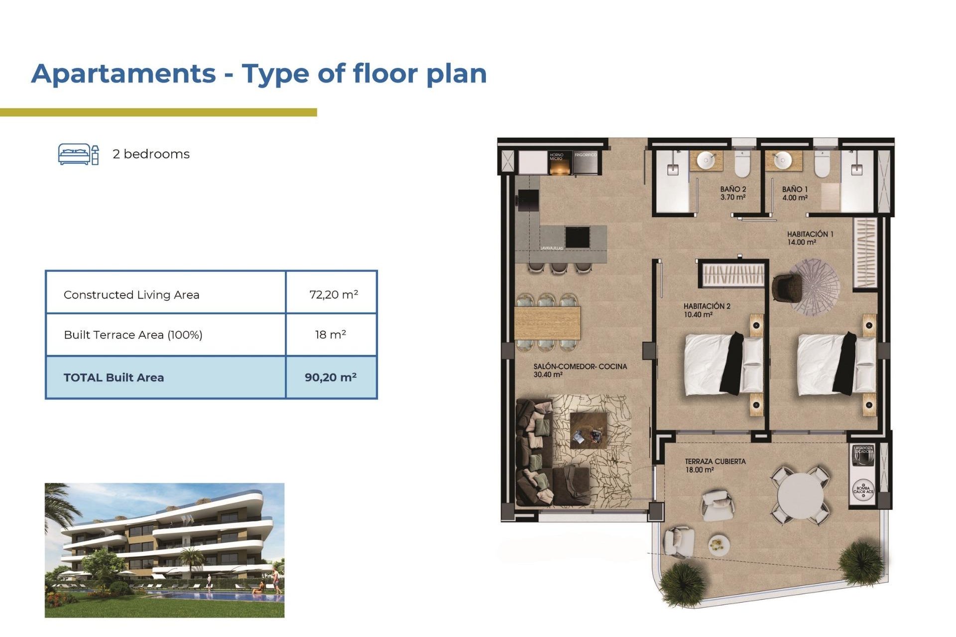 Nyproduktion - Apartment -
Orihuela Costa - La Ciñuelica