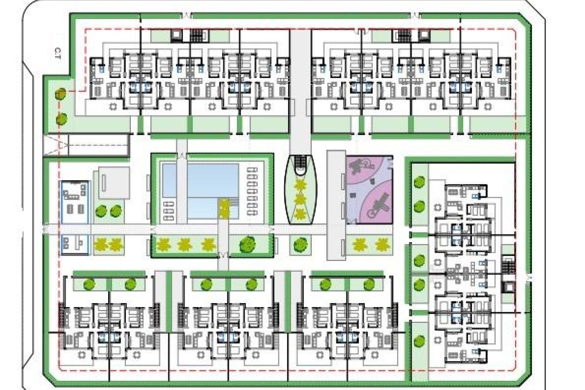 Nyproduktion - Apartment -
Pilar de la Horadada - Playa de las Higuericas
