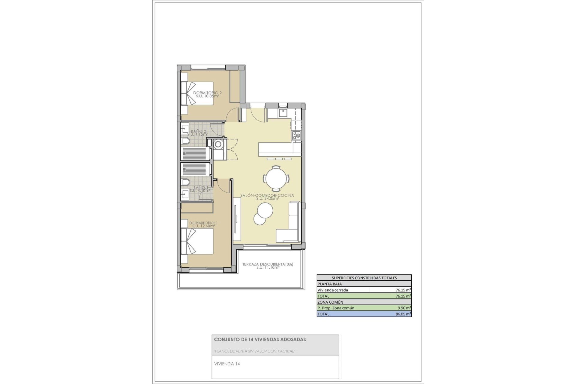 Nyproduktion - Apartment -
Rojales - Pueblo
