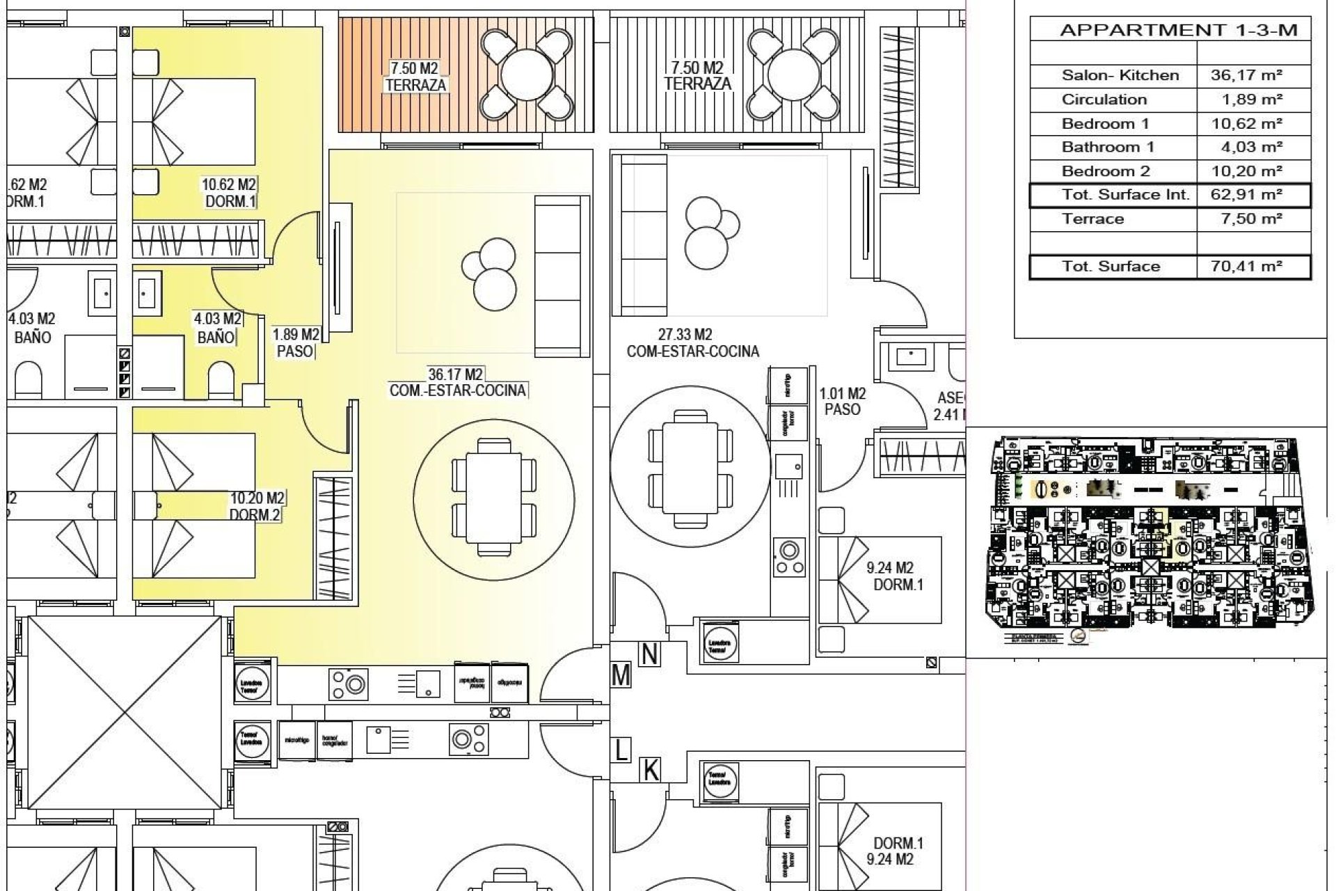 Nyproduktion - Apartment -
San Miguel - Pueblo