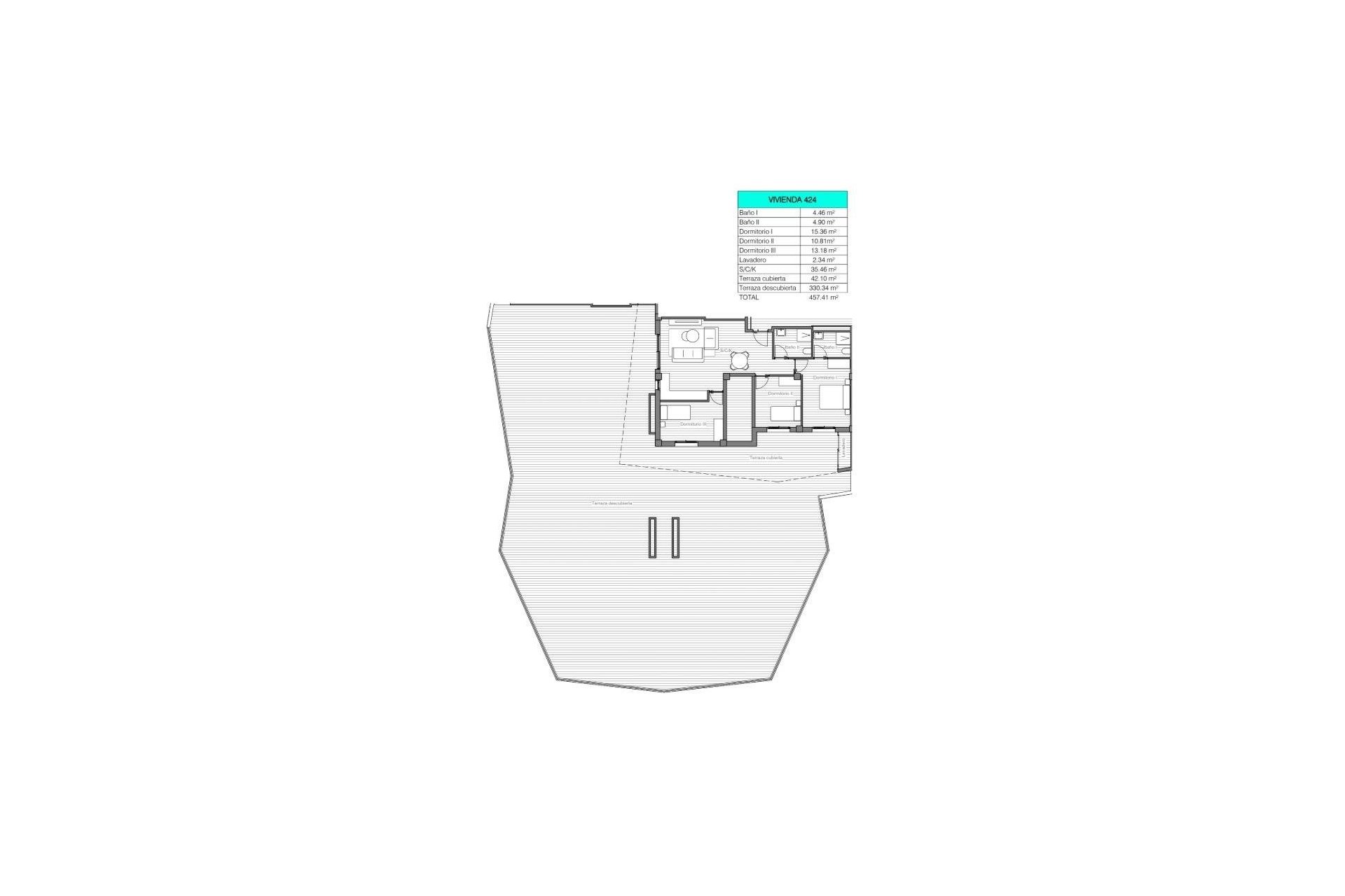 Nyproduktion - Apartment -
San Miguel - Pueblo