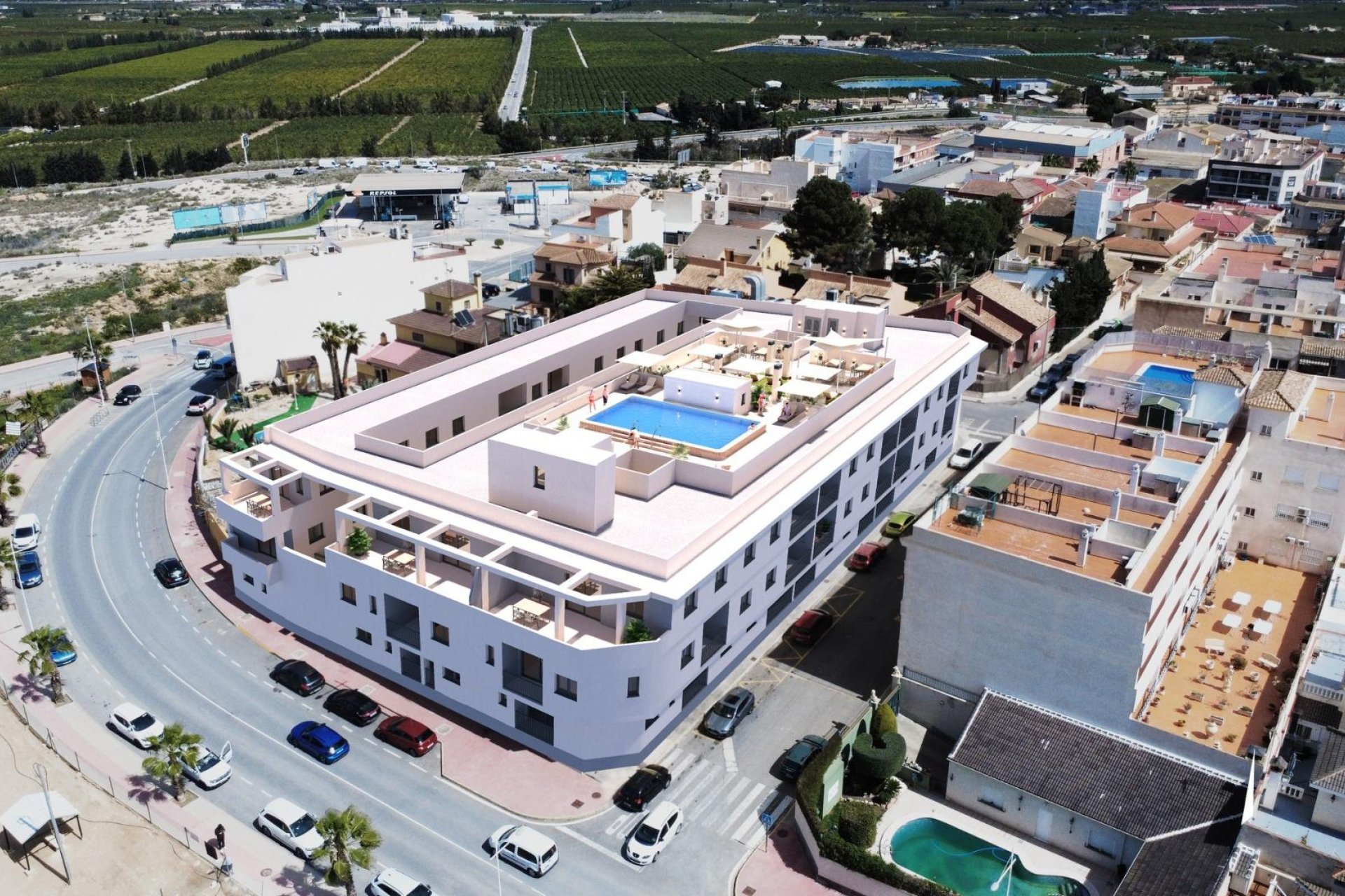 Nyproduktion - Apartment -
San Miguel - Pueblo