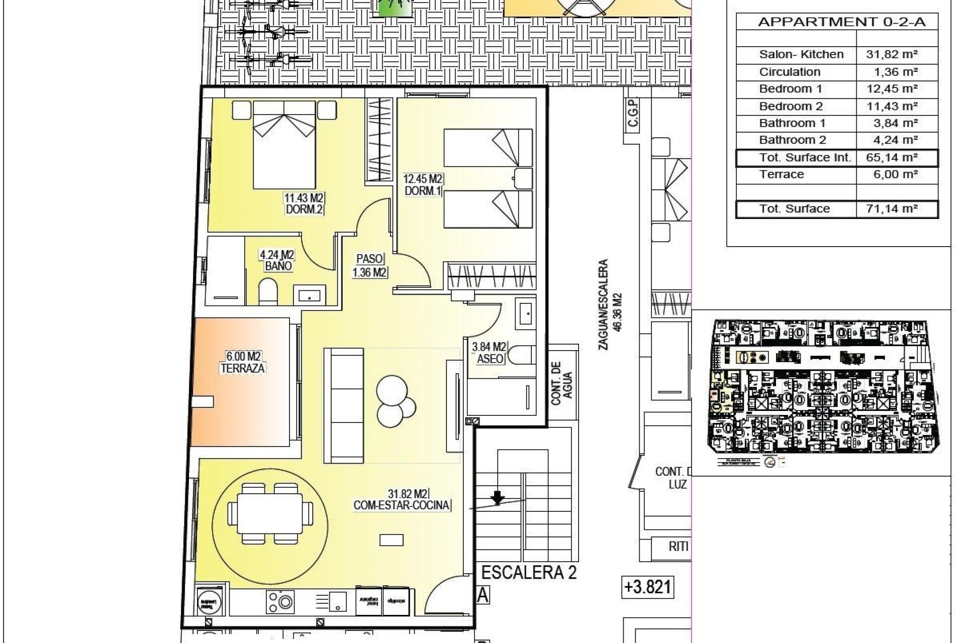 Nyproduktion - Apartment -
San Miguel - Pueblo