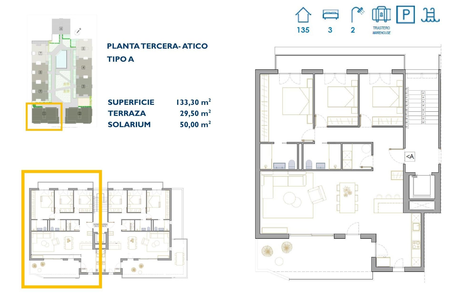 Nyproduktion - Apartment -
San Pedro del Pinatar - Pueblo