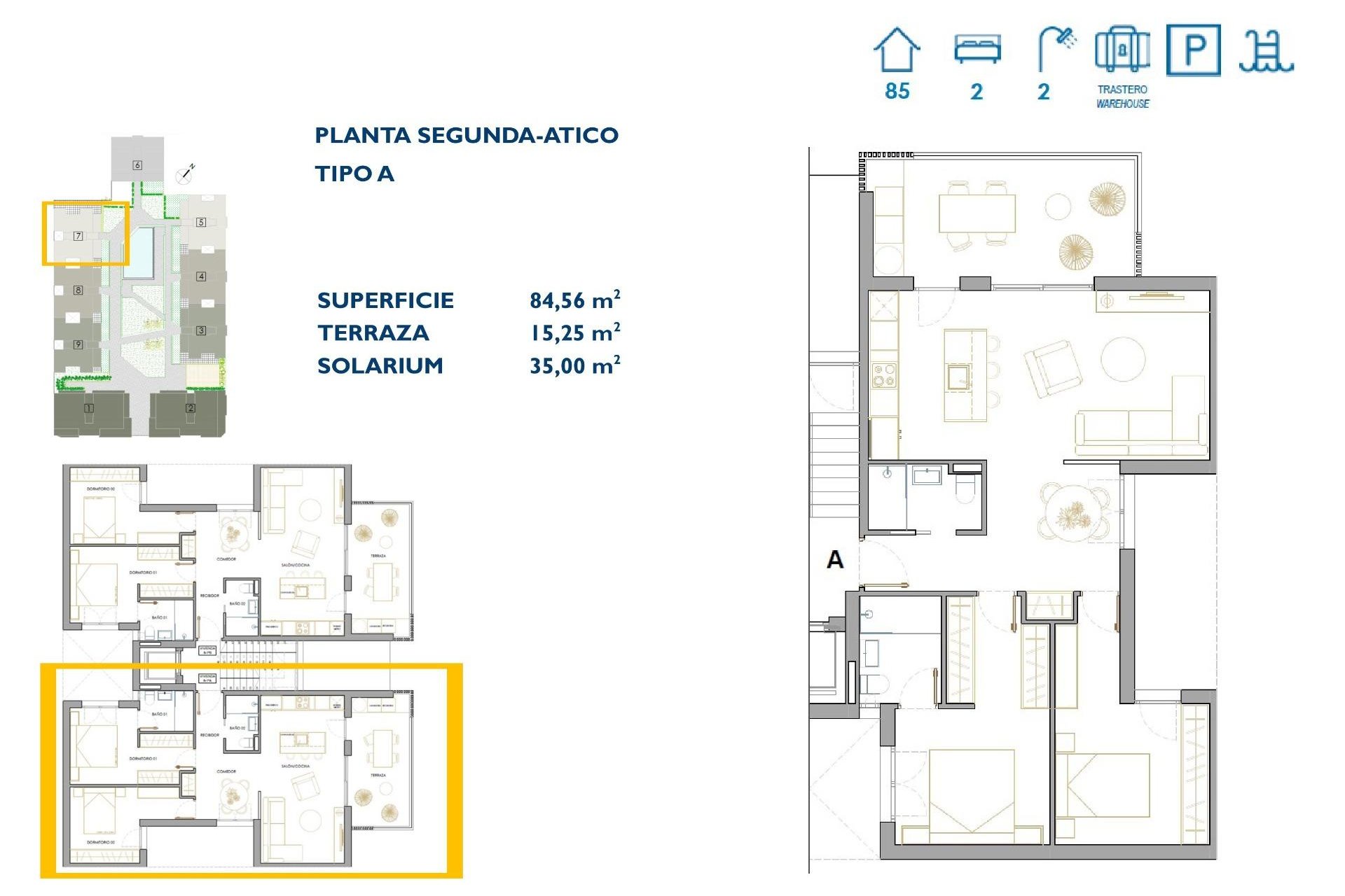 Nyproduktion - Apartment -
San Pedro del Pinatar - Pueblo