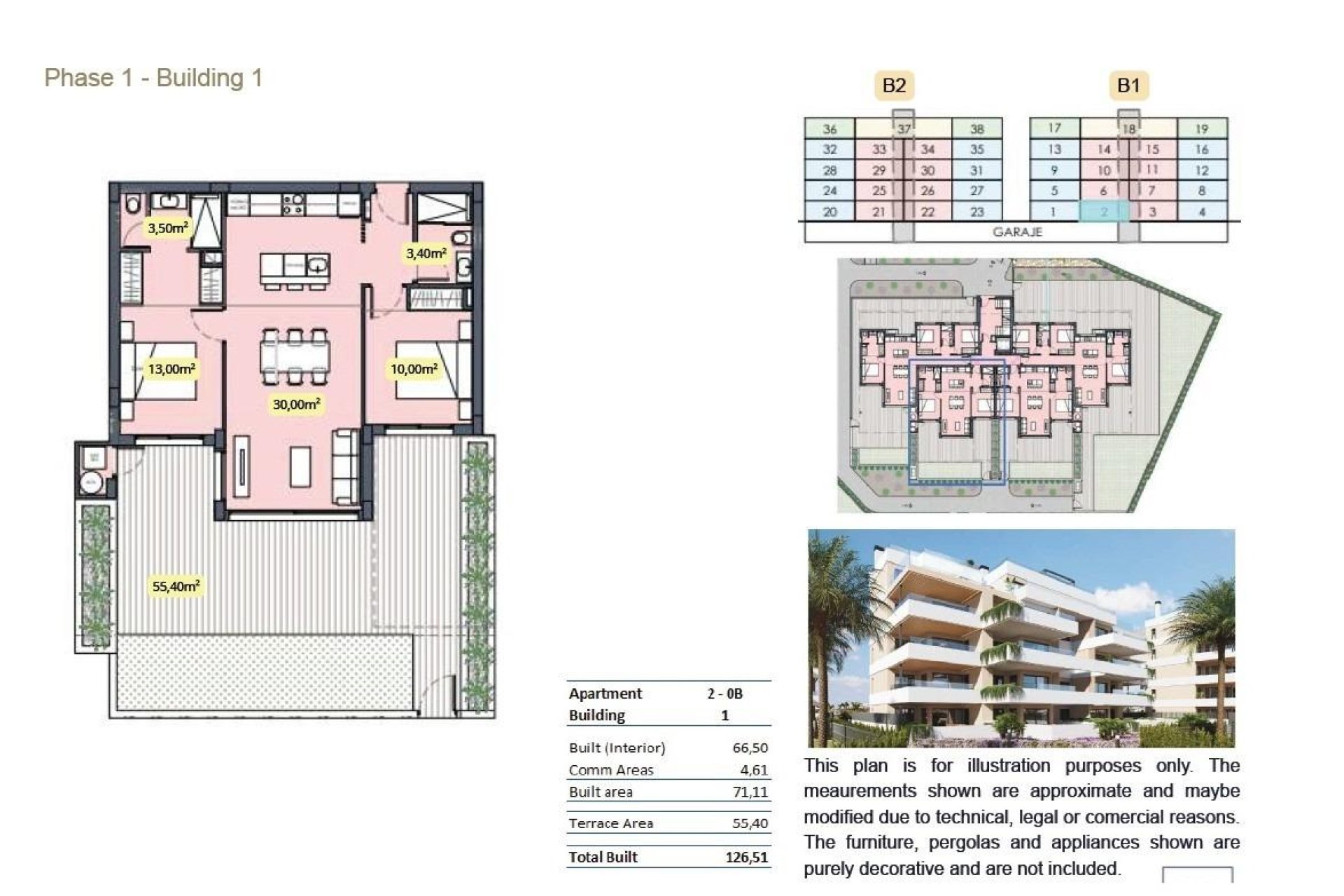 Nyproduktion - Apartment -
Torre - Pacheco - Santa Rosalía