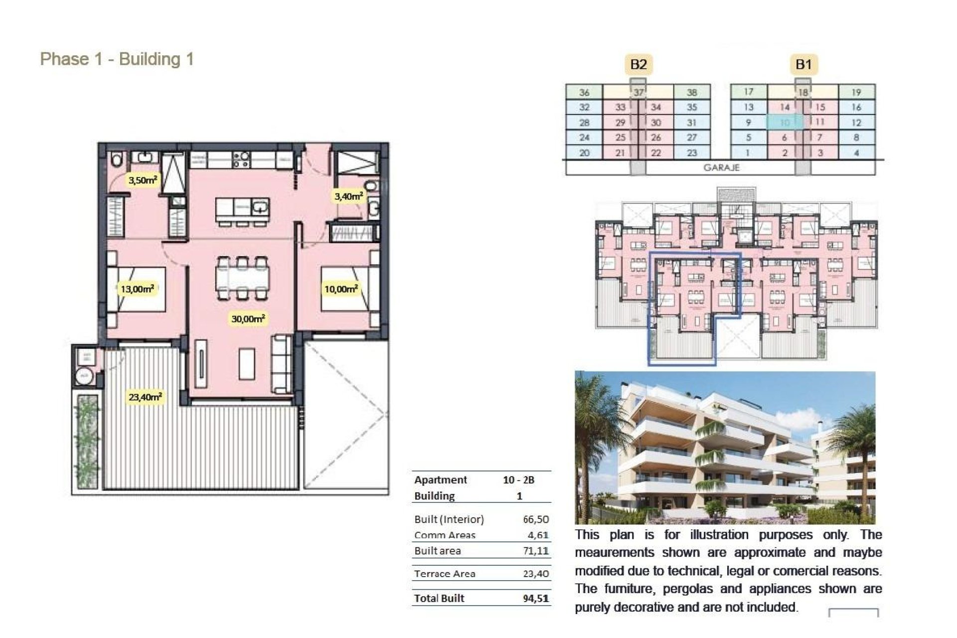 Nyproduktion - Apartment -
Torre - Pacheco - Santa Rosalía